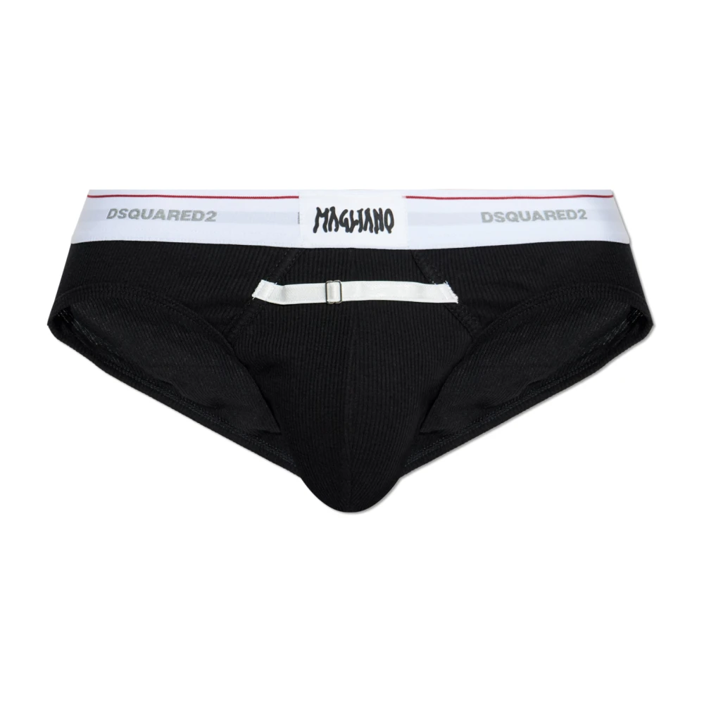 Dsquared2 Homme Noir Sous-Vêtements, Taille: Xs Magliano Briefs