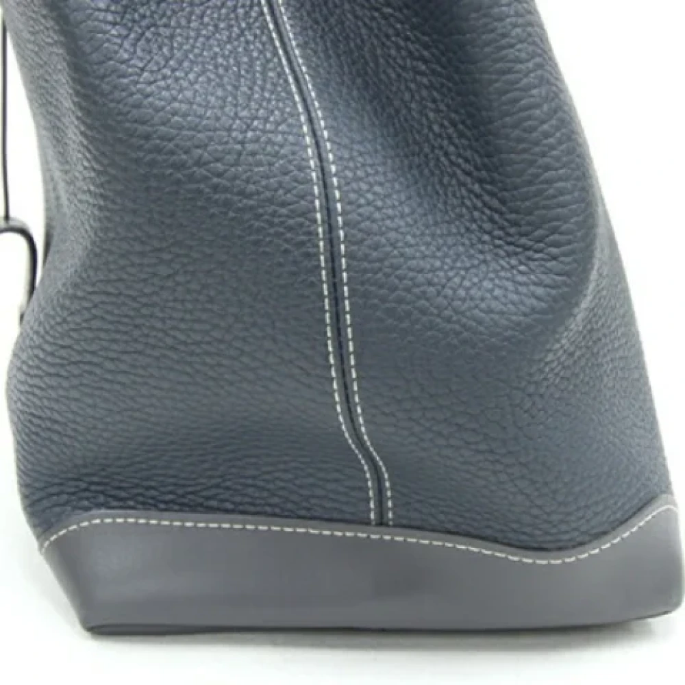 Goyard Vintage Pre-owned Leather handbags Blue Dames