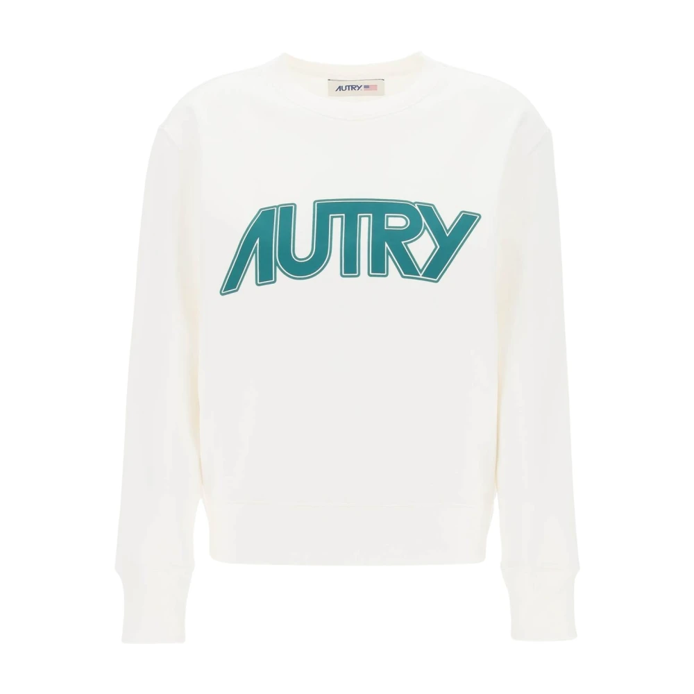 Autry Hoodie Sweatshirt White Dames