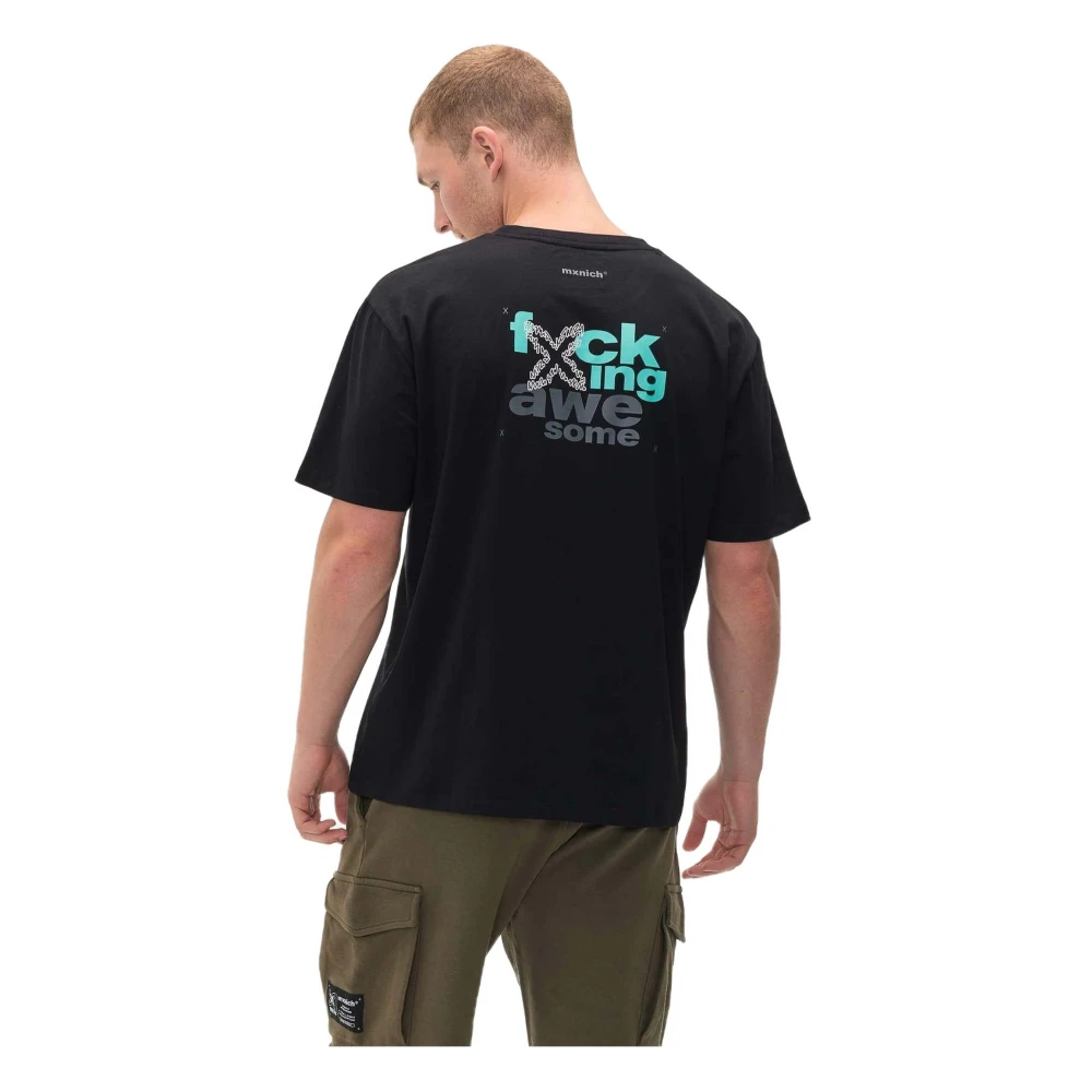 Munich T-shirt Black Heren