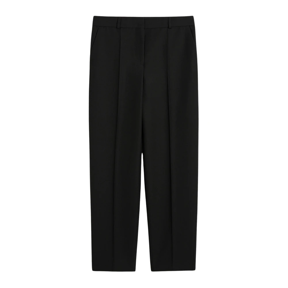 TotêMe Op maat gemaakte lage taille broek Black Dames