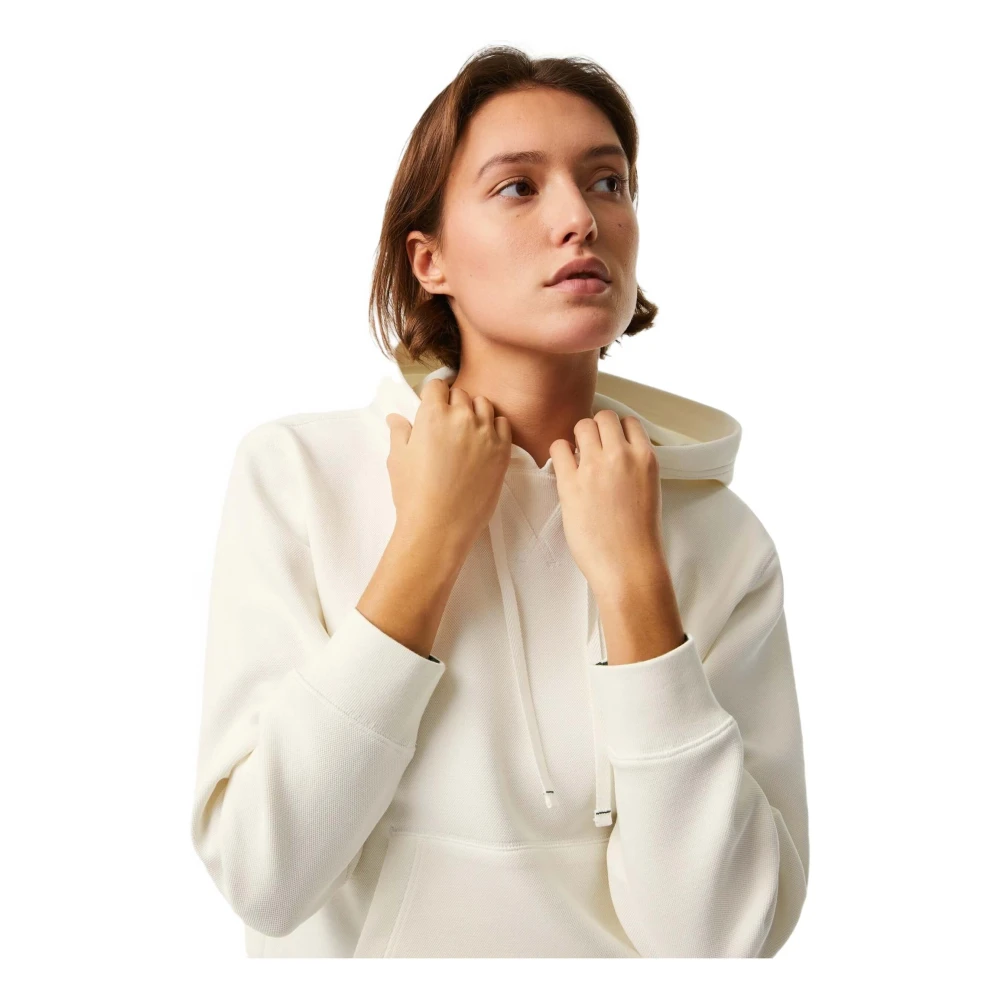 Lacoste Hoodie White Dames