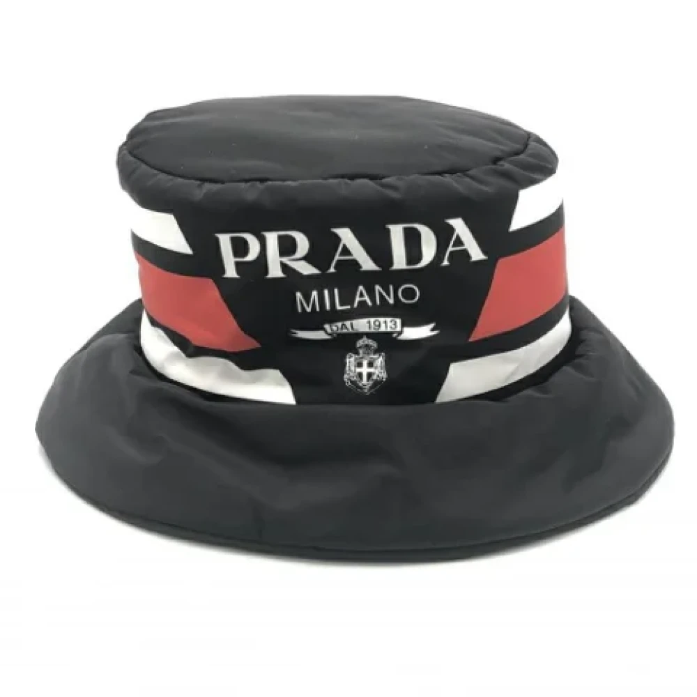 Prada Vintage Pre-owned Fabric hats Multicolor Dames