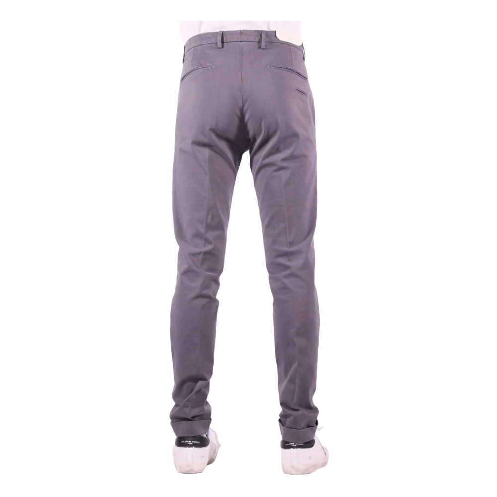 Briglia Stretch Katoen Grijze Broek Gray Heren