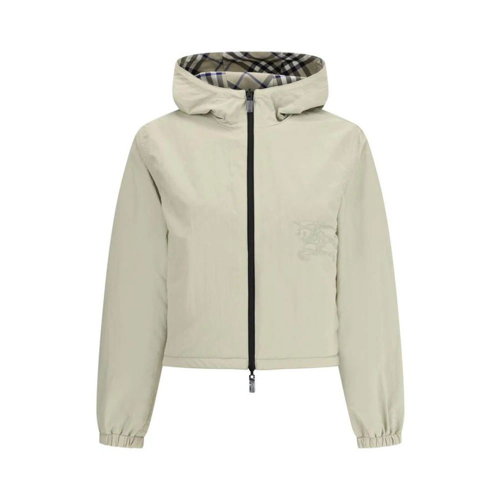 Burberry Omkeerbare Jas met Verstelbare Capuchon en Dubbelzijdig Ontwerp Multicolor Dames