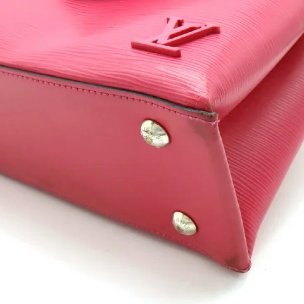 Louis Vuitton Vintage Pre-owned Leather handbags Pink Dames