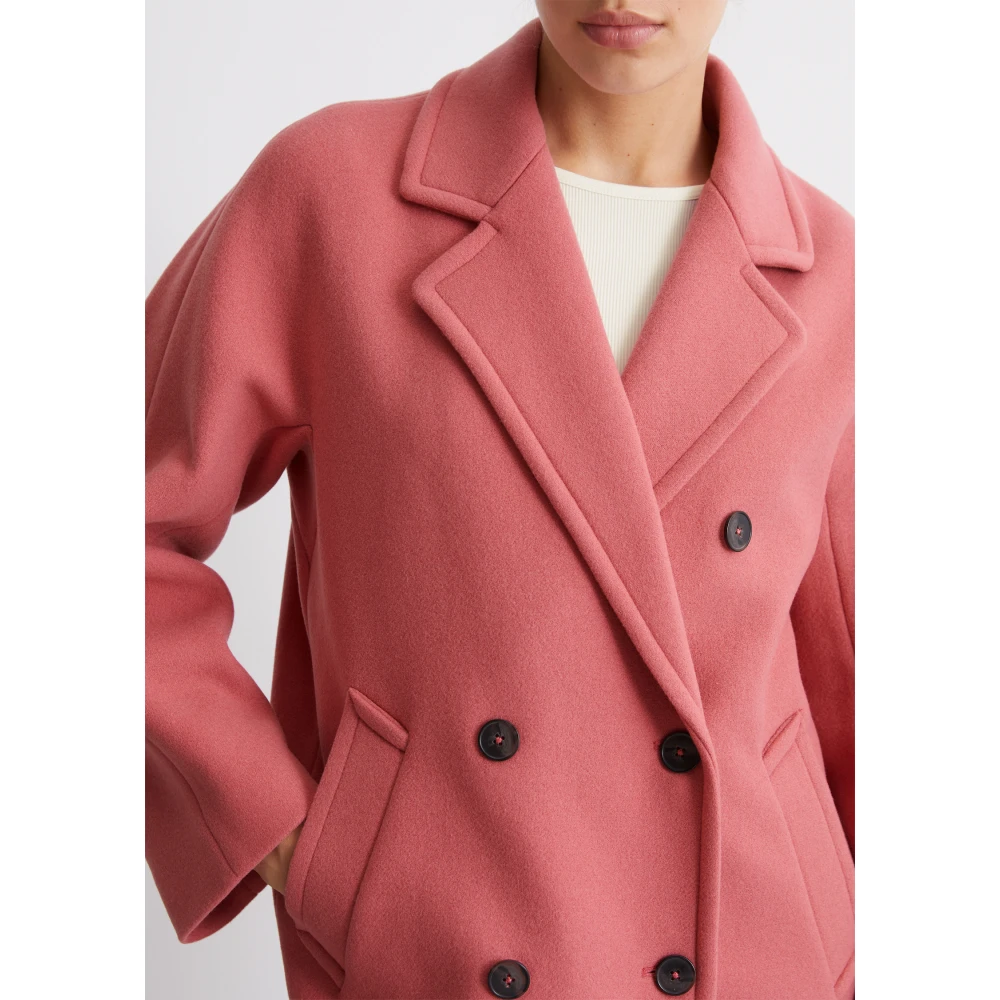 Marc O'Polo Caban jas relaxed Red Dames