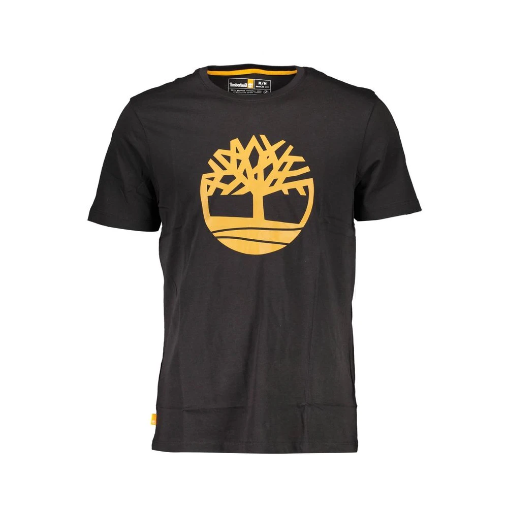 Timberland Black Short Sleeved T-Shirt - Male - T-Shirts - S - Tops