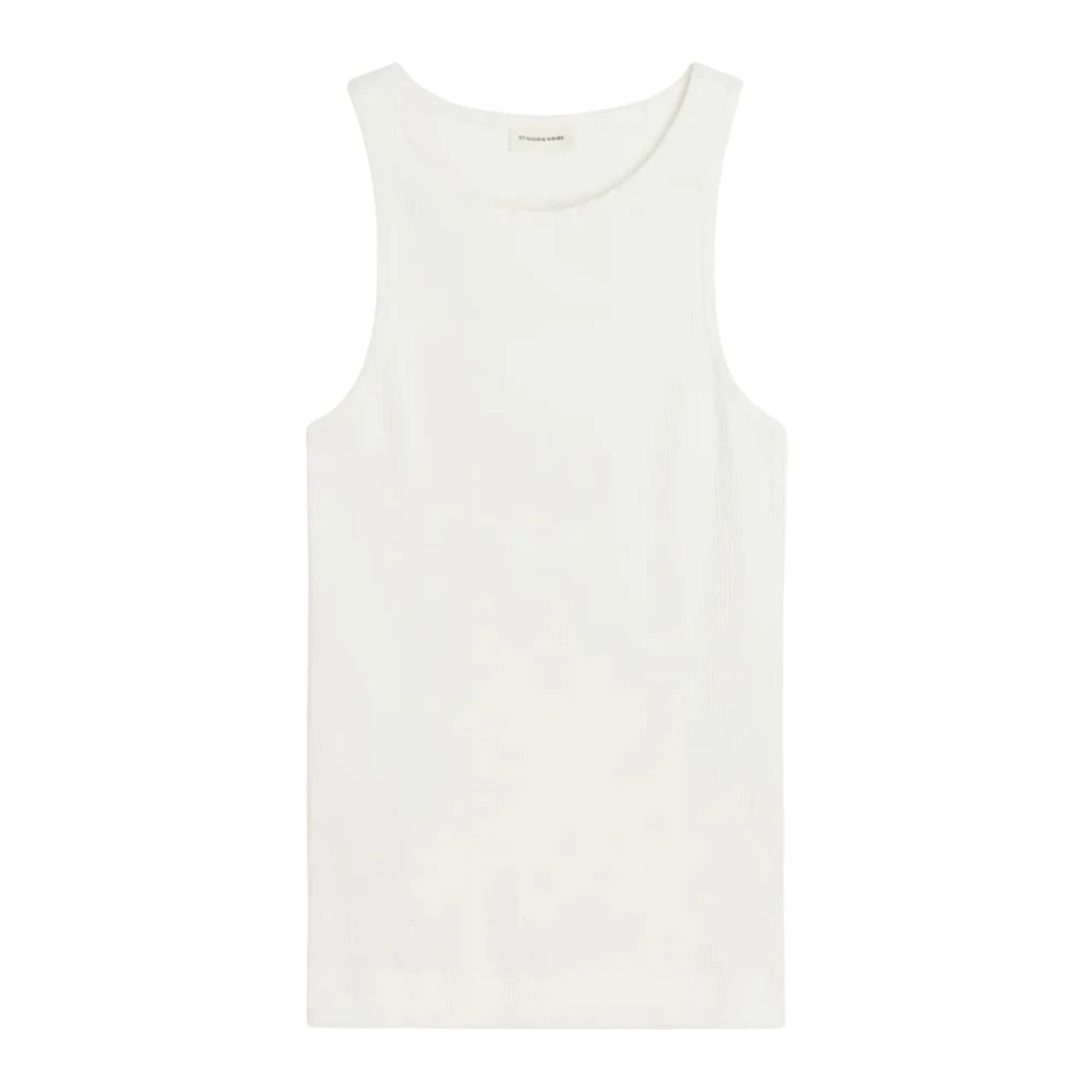 By Malene Birger Women's White Amani Top - Sleeveless Tops - S - Tops