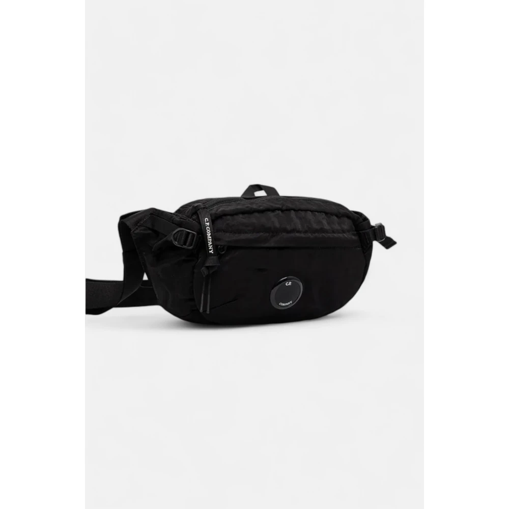 C.P. Company Nylon Lens Marsupio met Verstelbare Riem Black Heren