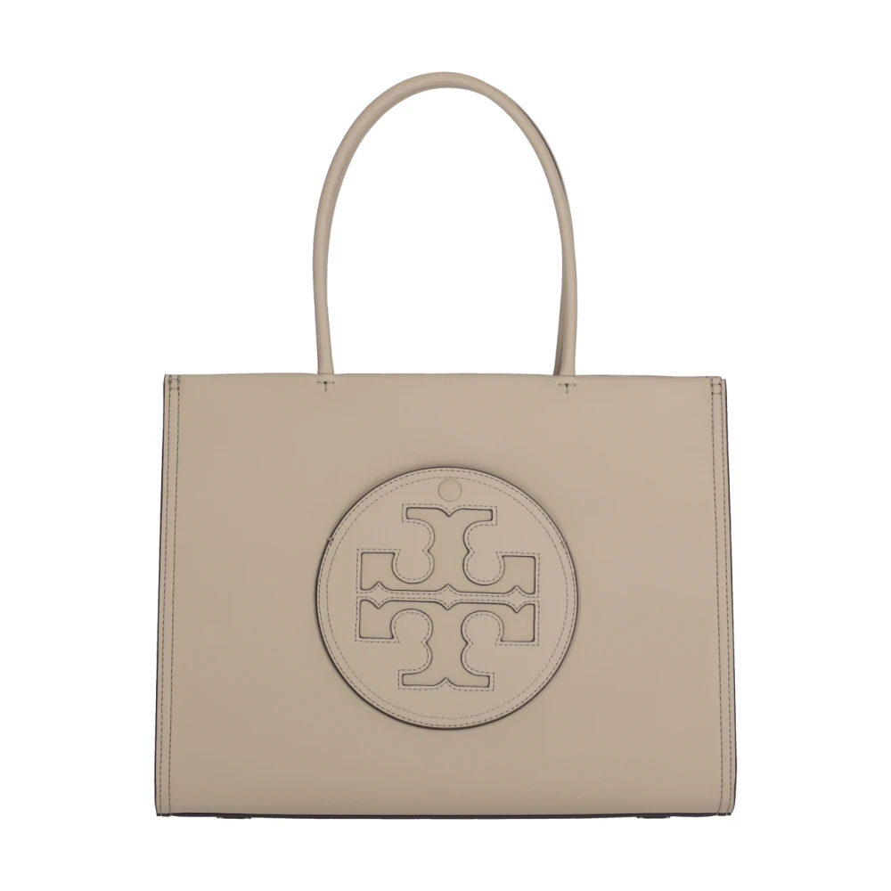 TORY BURCH `Ella Bio Small` Shopper Tas Beige Dames