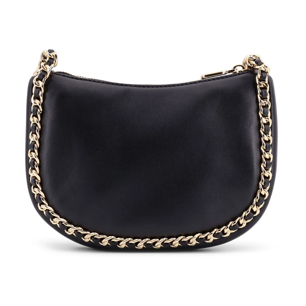 Michael Kors Zwarte Schoudertas met Ritssluiting Black Dames