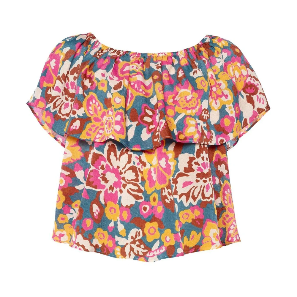 Eres Bloemenkracht Cardamone Top Multicolor Dames
