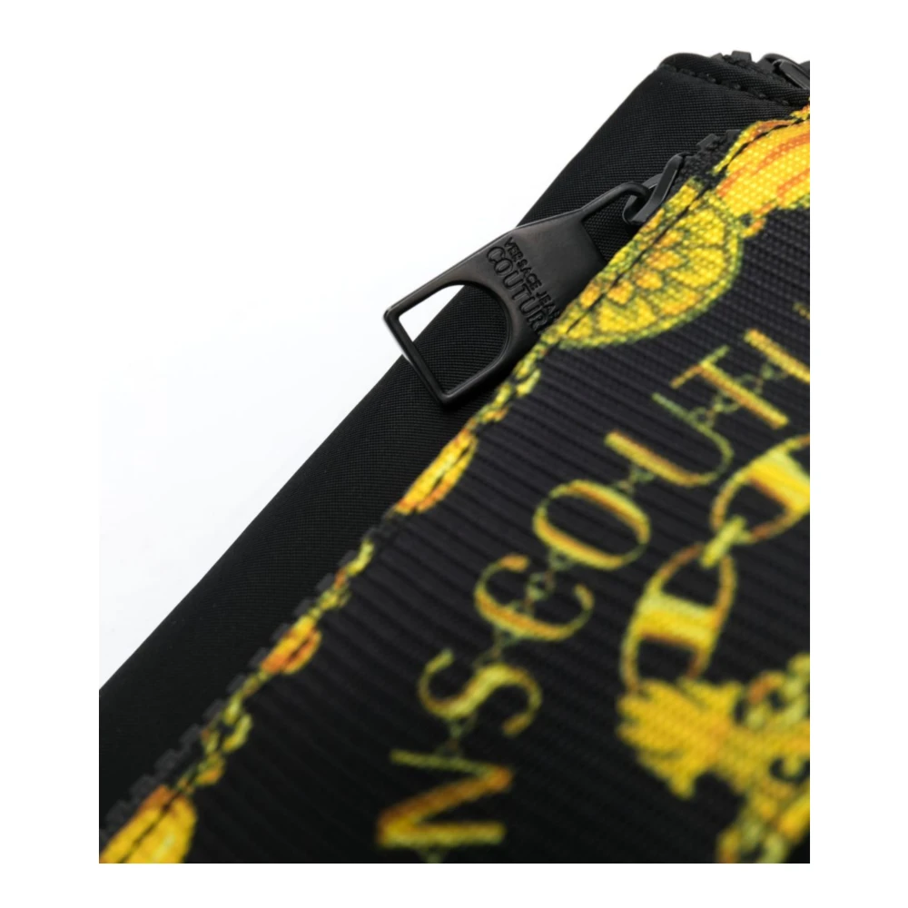 Versace Jeans Couture Stijlvolle Tassen Collectie Black Heren