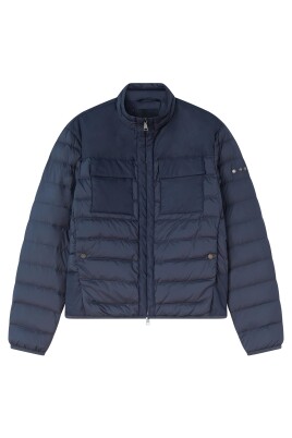 mixed-material-down-jacket