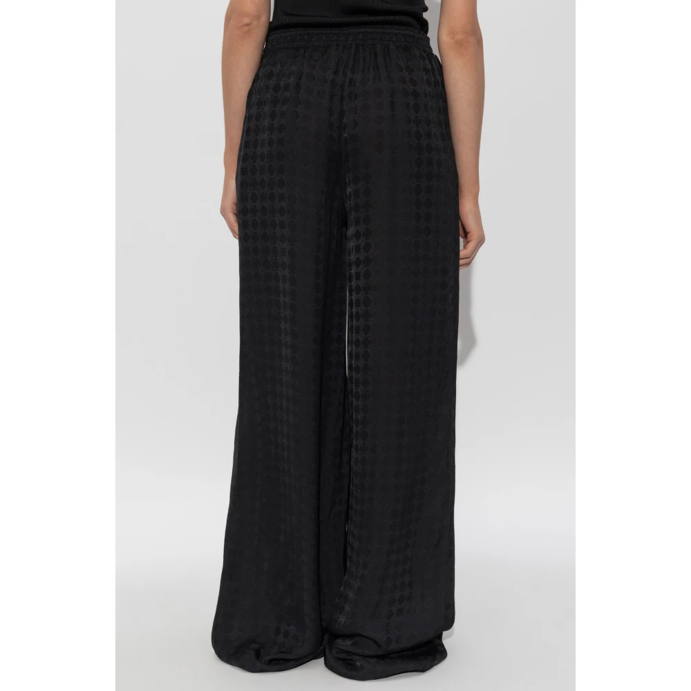 Amiri Wijde broek Black Dames