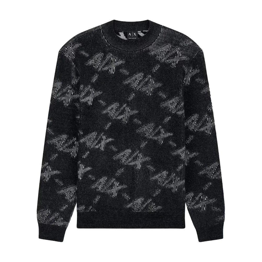 Armani Exchange, Herren, Pullover, XM002992 AF16916, Schwarz, Grau, (M) - Bild 3