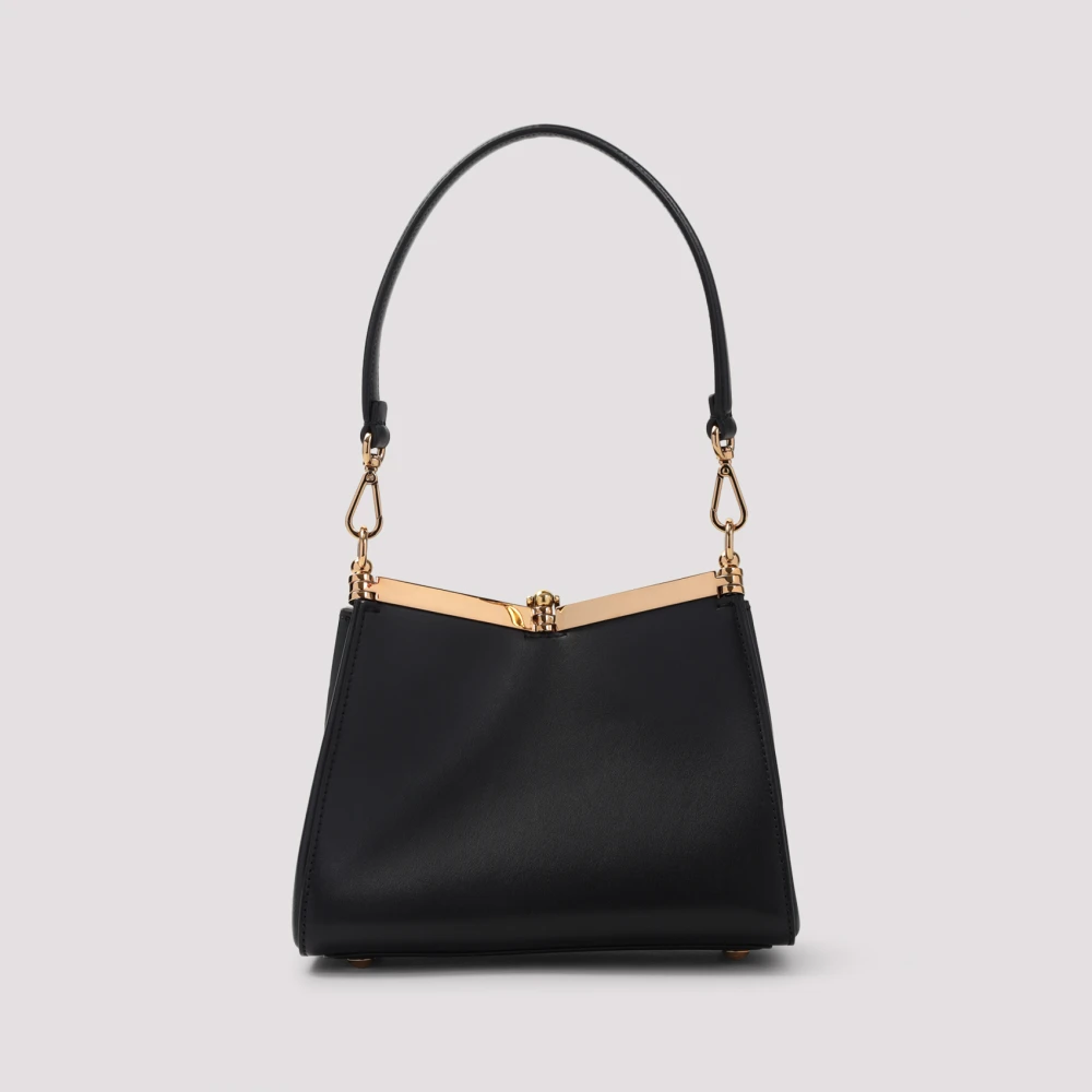ETRO Zwarte Handtas met Gouden Hardware Black Dames