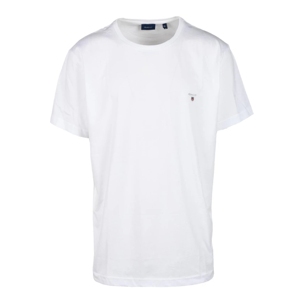 Gant Katoenen T-shirt White Heren