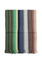 echarpe-en-laine-zigzag-vert