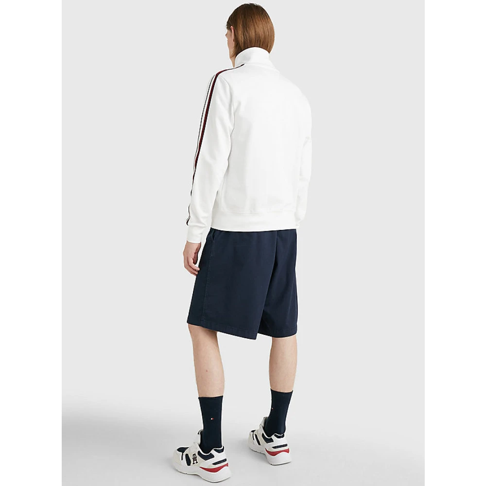 Tommy Hilfiger Heren Global Stripe Tape Rits White Heren