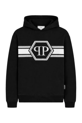 Logo Cotton Hoodie