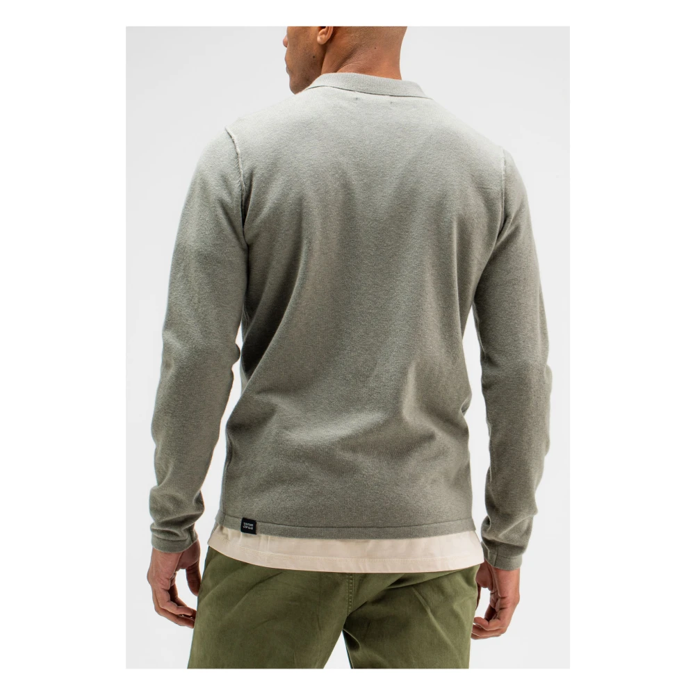 Butcher of Blue Clifden Polo Groene Trui Green Heren