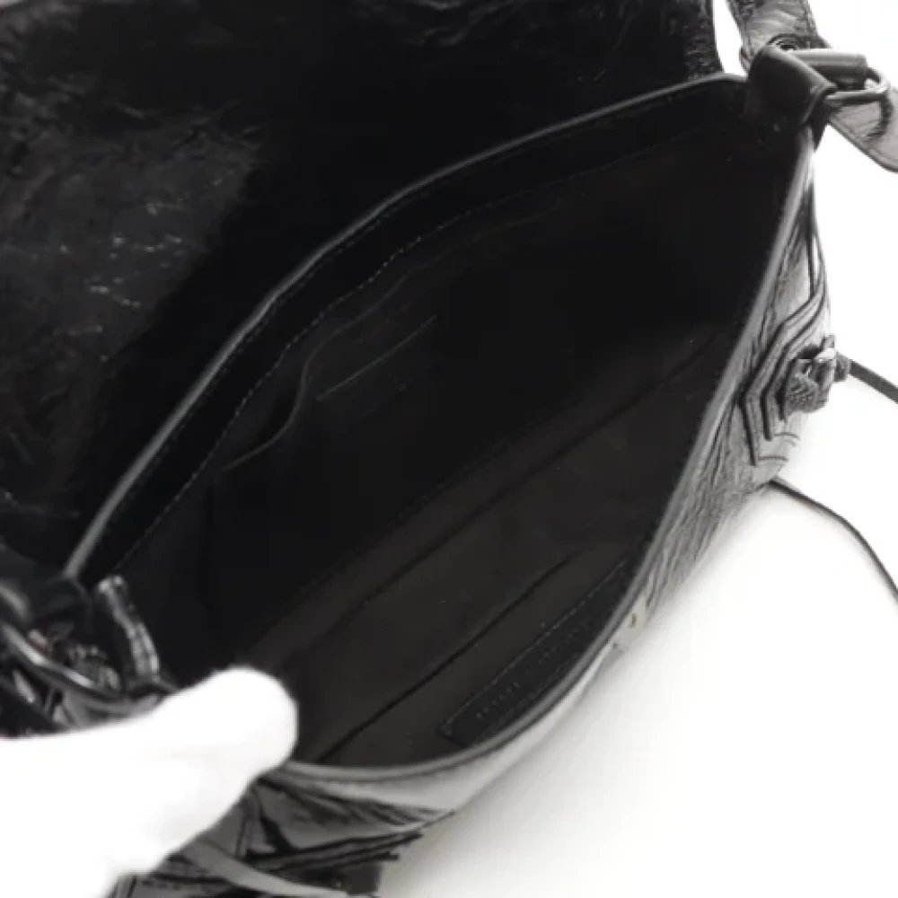 Balenciaga Vintage Pre-owned Leather balenciaga-bags Black Dames