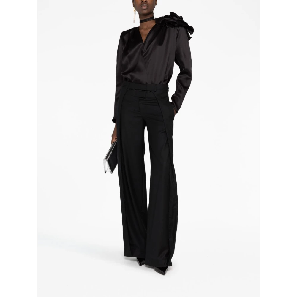 Magda Butrym Blouse Black Dames