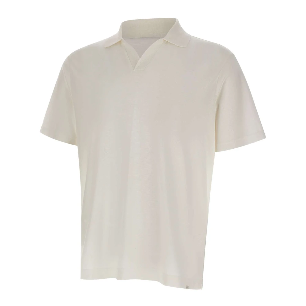 Paul & Shark White Polo Shirts, Male, M, X-Soft Jersey Polo
