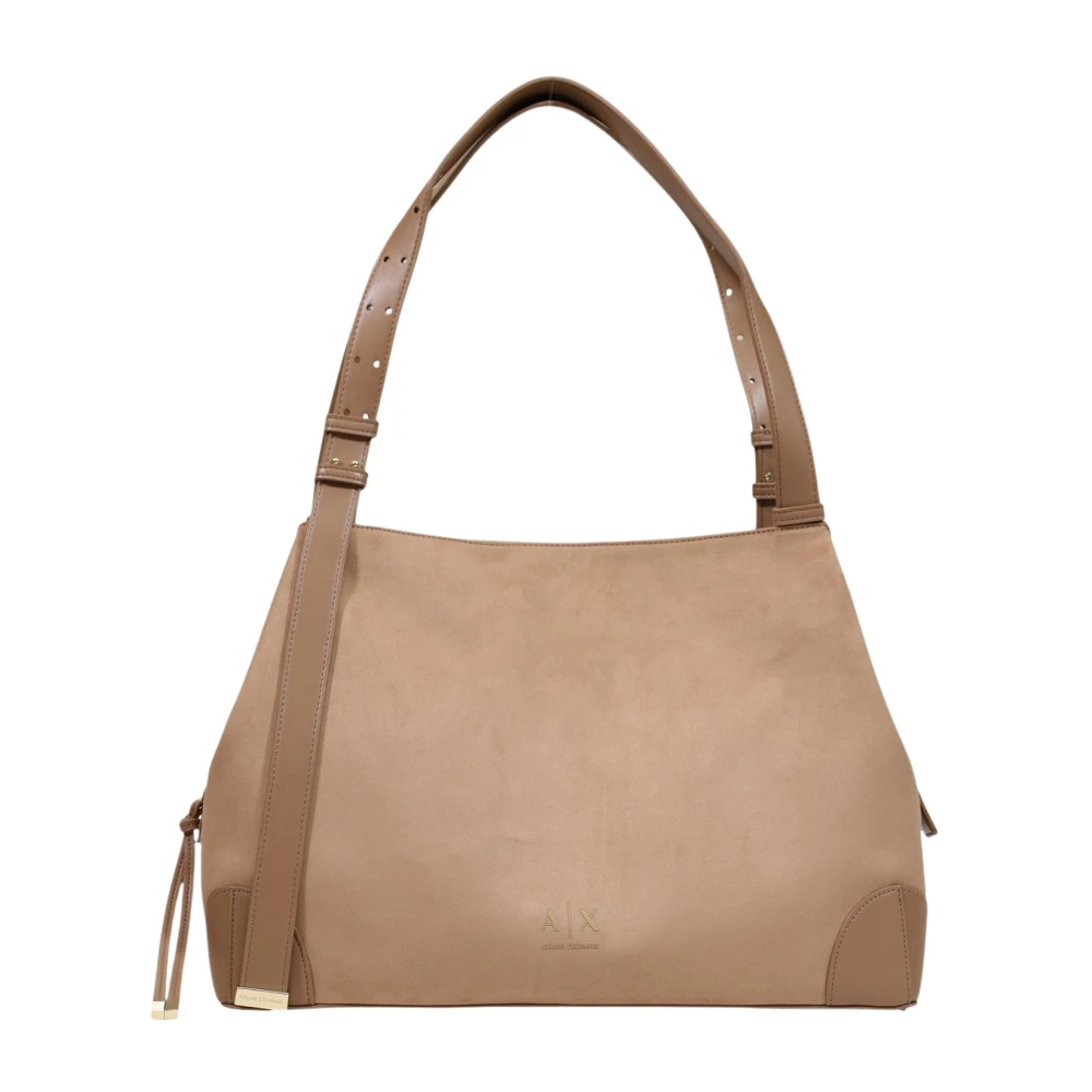 Armani Exchange Donna Beige - Alice M Tote Bag - Bags - One Size
