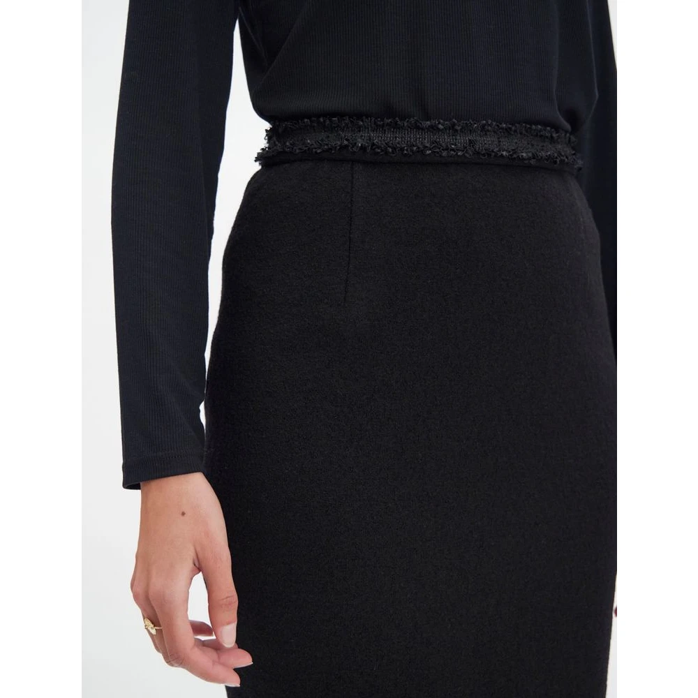 Ines De La Fressange Paris Gabriela Skirt Black Dames