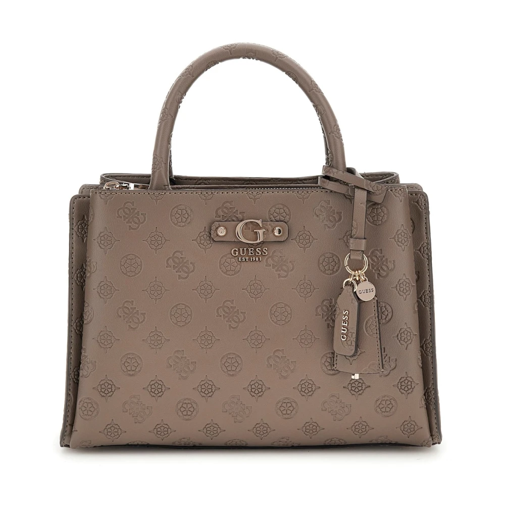 Guess Donker Taupe Schoudertas Gerty Girlfriend Brown Dames