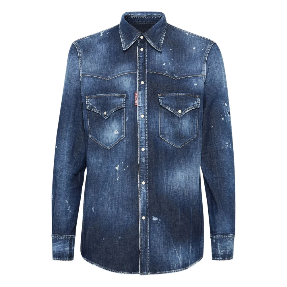 Shirts > Denim Shirts - - Dsquared2 - Modalova