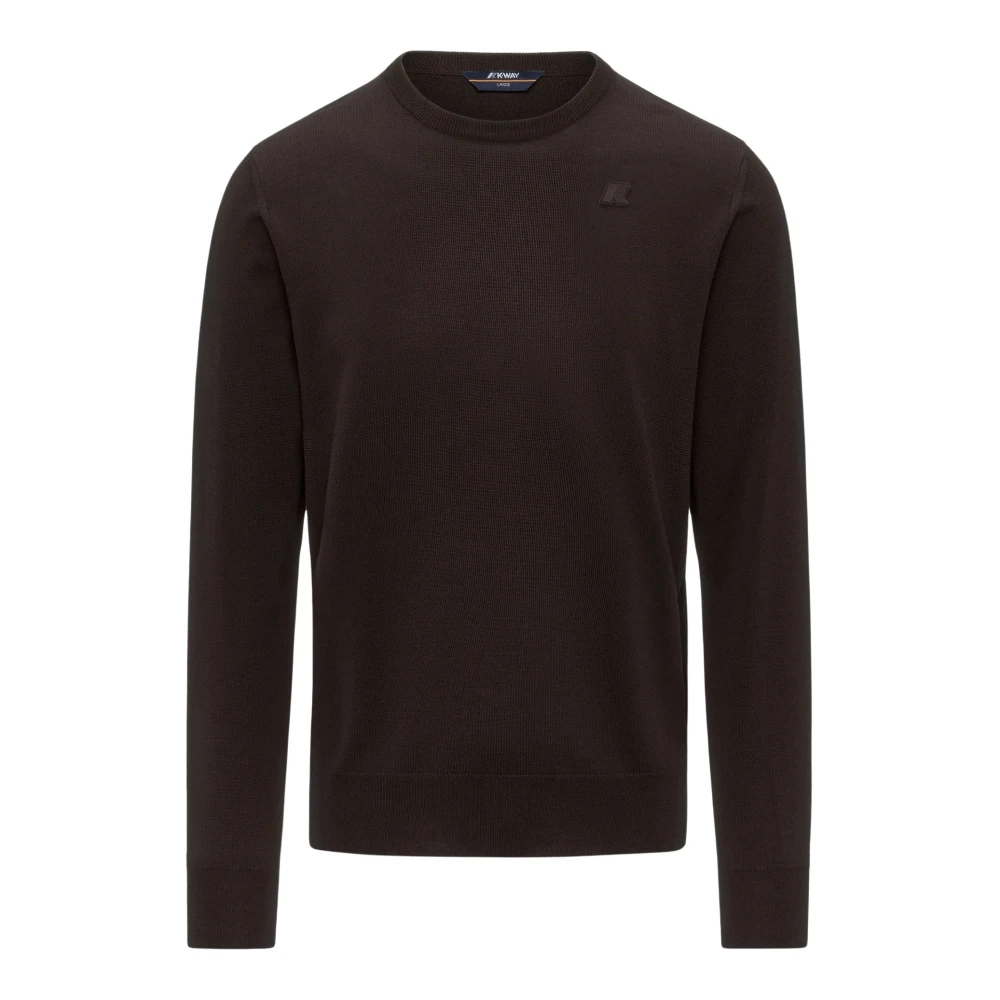 K-Way Uomo Marrone Maglie, 3XL, New,