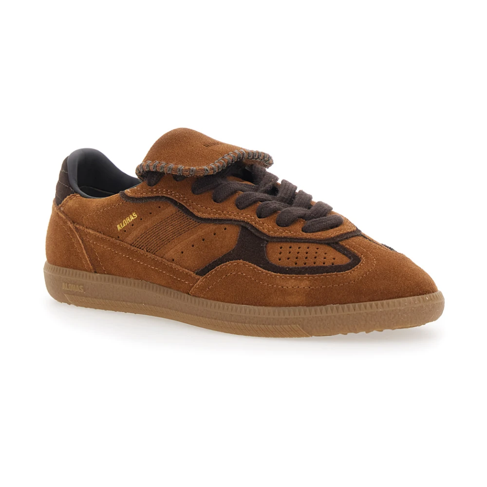 ALOHAS Lage Suède Sneakers
