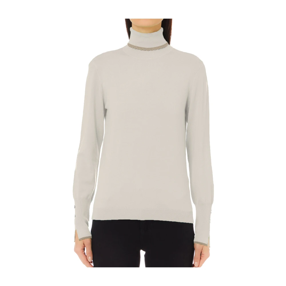 Liu Jo Elegante witte coltrui Beige Dames