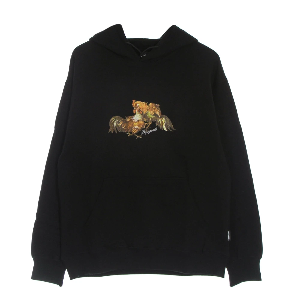 Propaganda Lichtgewicht Hoodie Mannen Fight Hoodie Black Heren