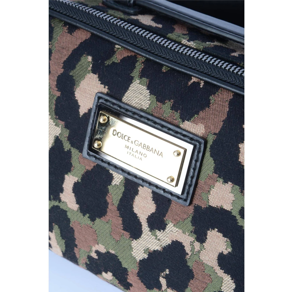 Dolce & Gabbana Heren Kleine Stoffen Tas Multicolor Heren