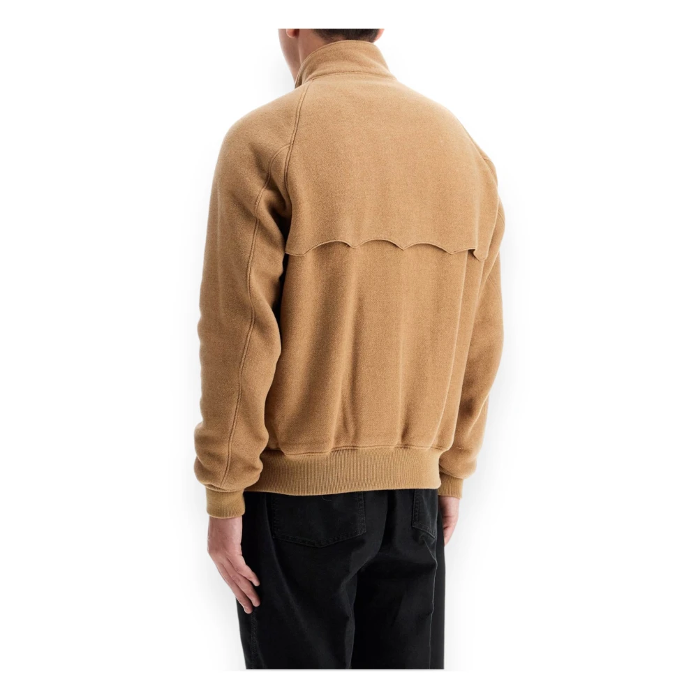Baracuta Dubbele Wol G9 Jas Brown Heren