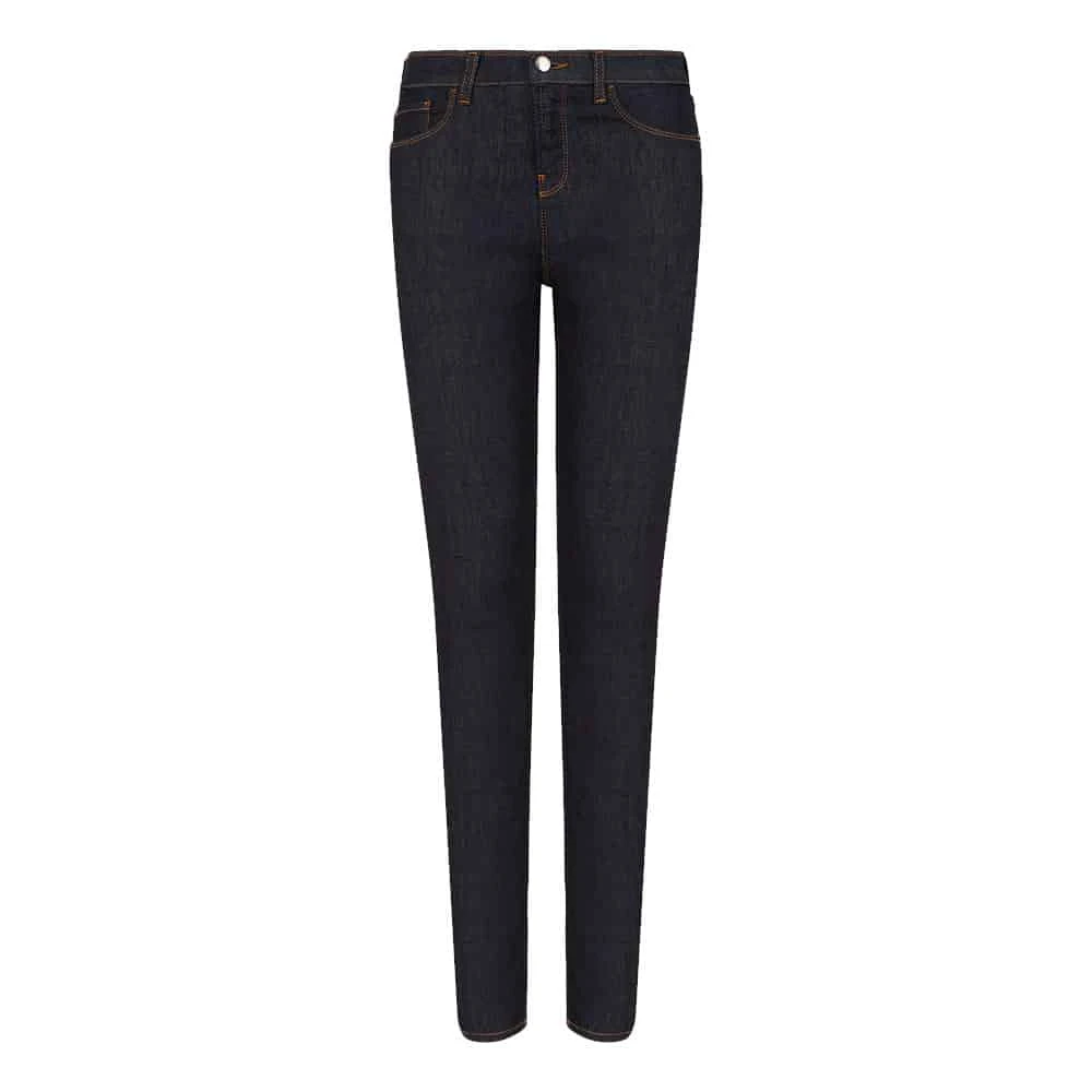 Emporio Armani Skinny Jeans Model: 8N2J20 2Dg5Z Blue Dames