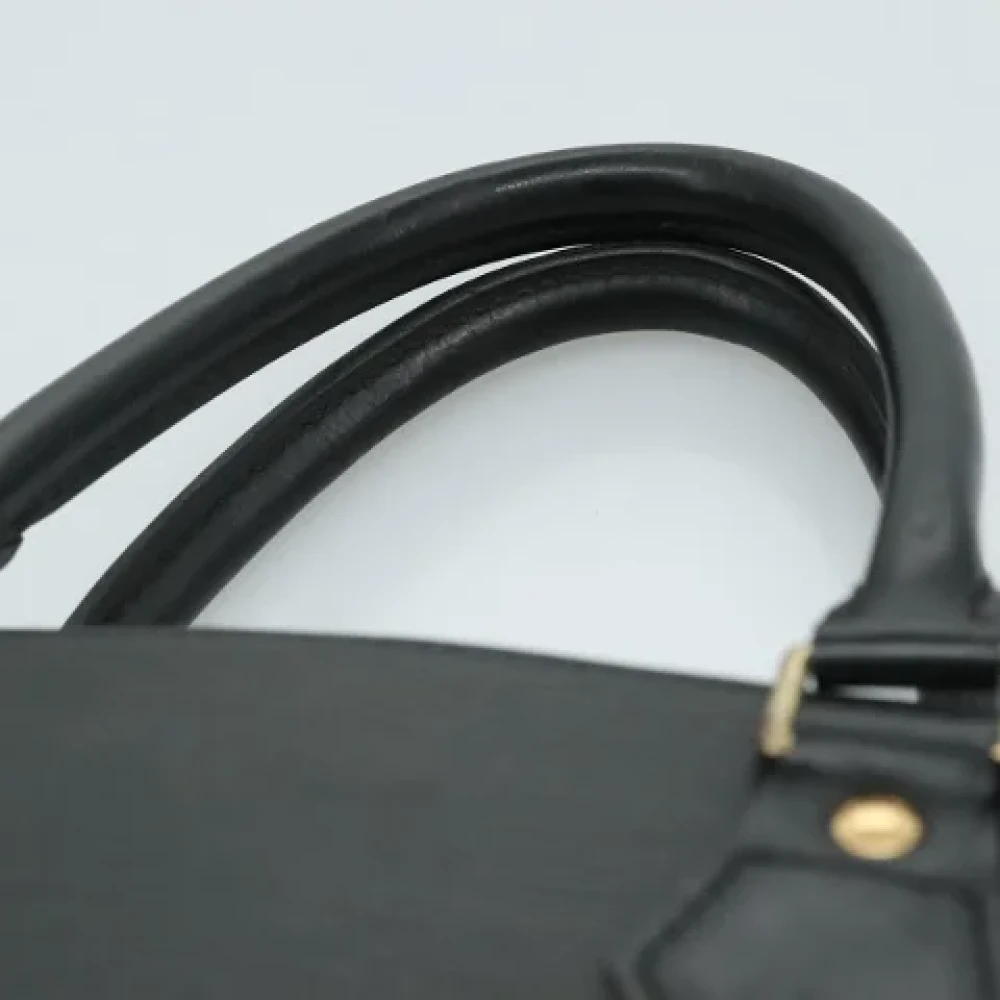 Louis Vuitton Vintage Pre-owned Leather handbags Black Dames