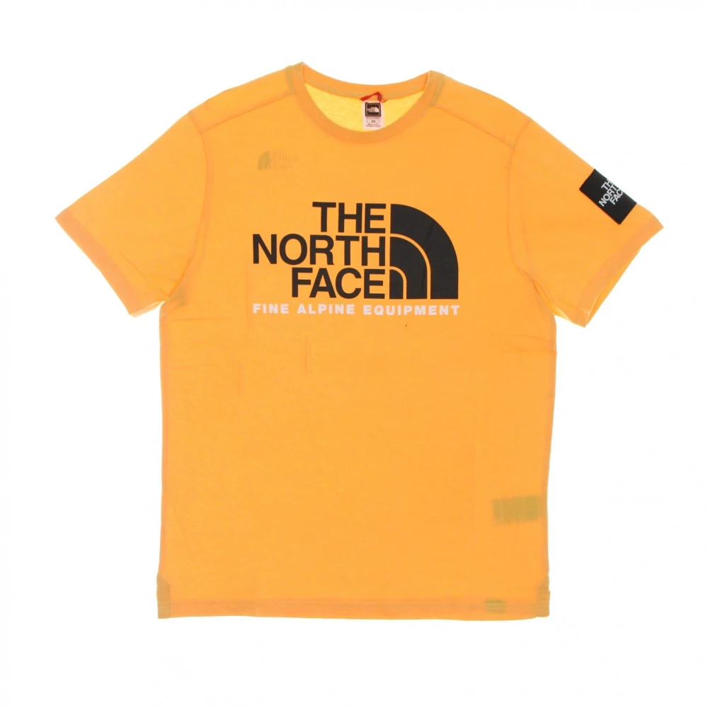The North Face Chamois Orange Alpine Tee 2 Orange Heren