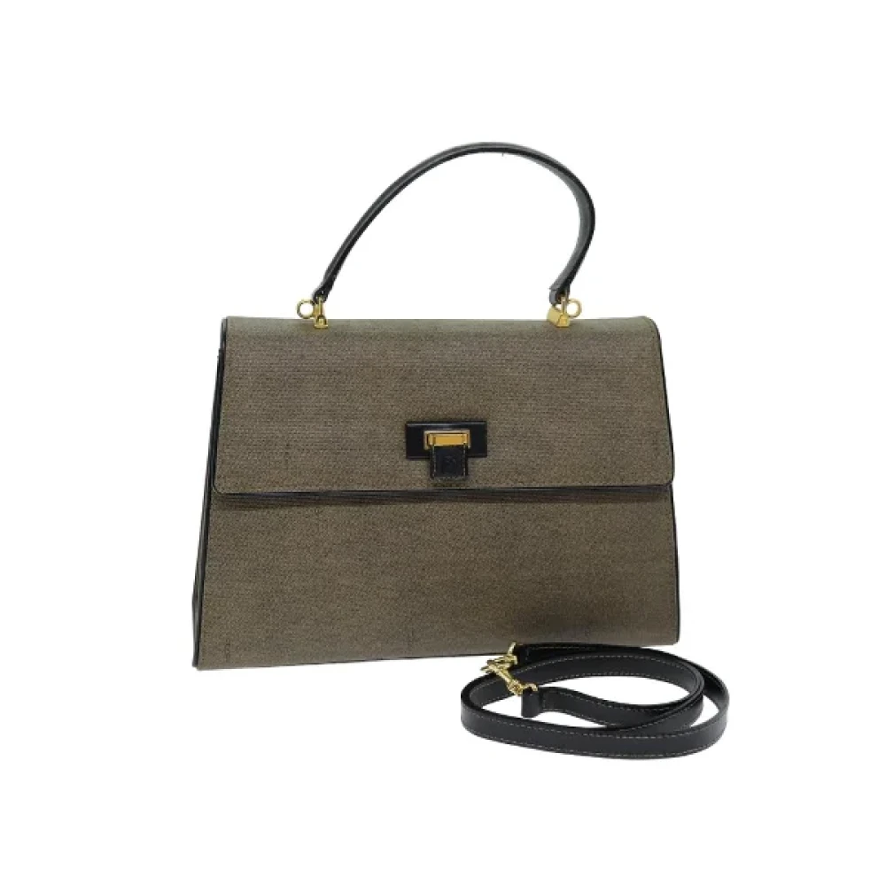 Fendi Vintage Pre-owned Plastic fendi-bags Brown Dames