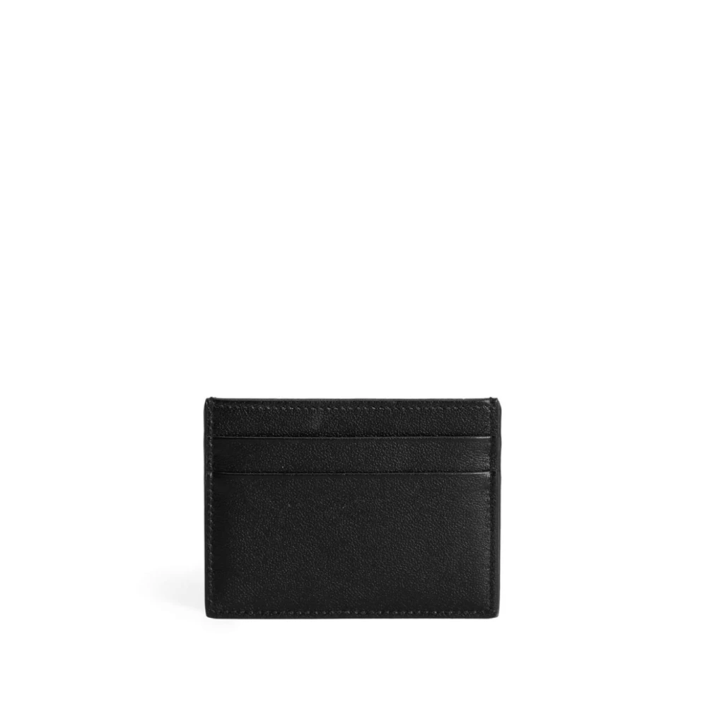 Dolce & Gabbana Zwarte Open Top Kaartsleuven Tas Black Heren