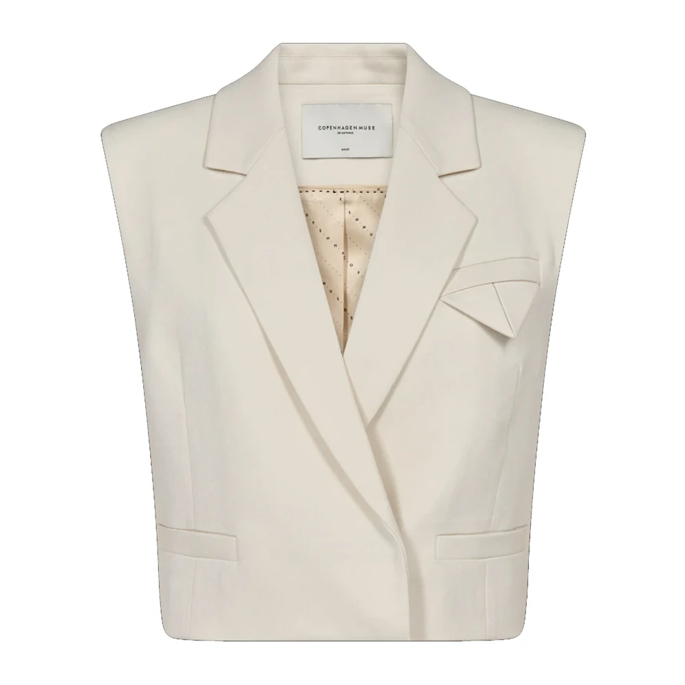 Copenhagen Muse Tailor Vest Jet Stream Beige Dames