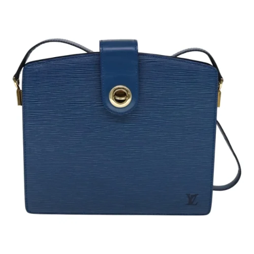 Louis Vuitton Vintage Pre-owned Leather louis-vuitton-bags Blue Dames