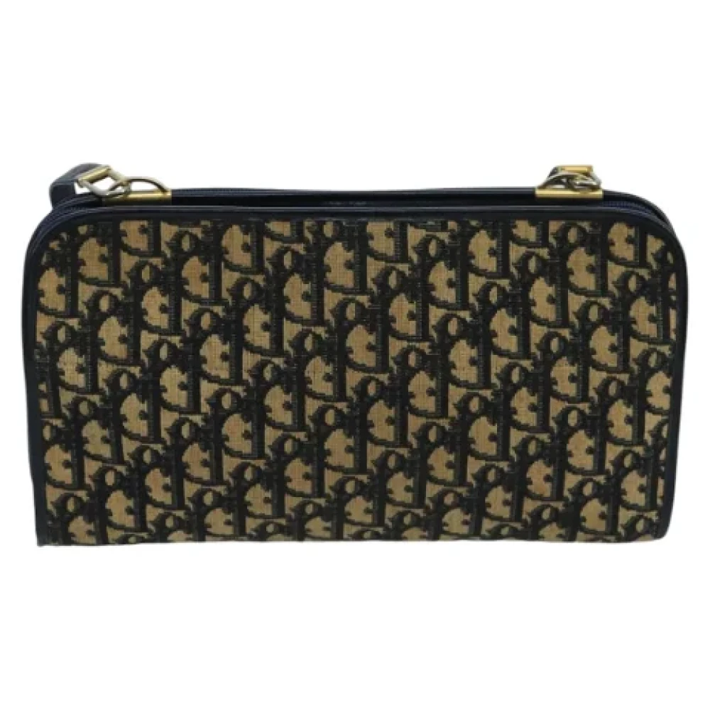 Dior Vintage Pre-owned Canvas dior-bags Blue Dames