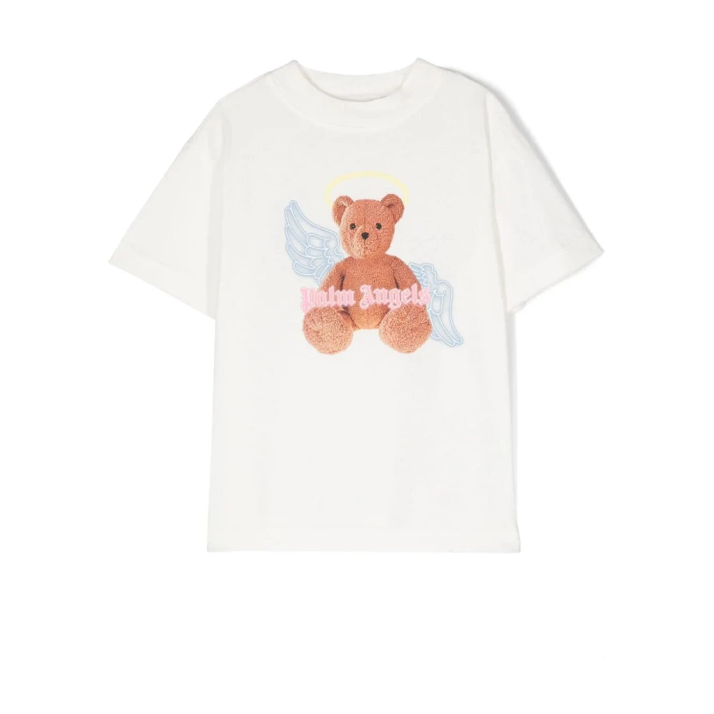 Palm Angels Bear Angel T-Shirt White Unisex