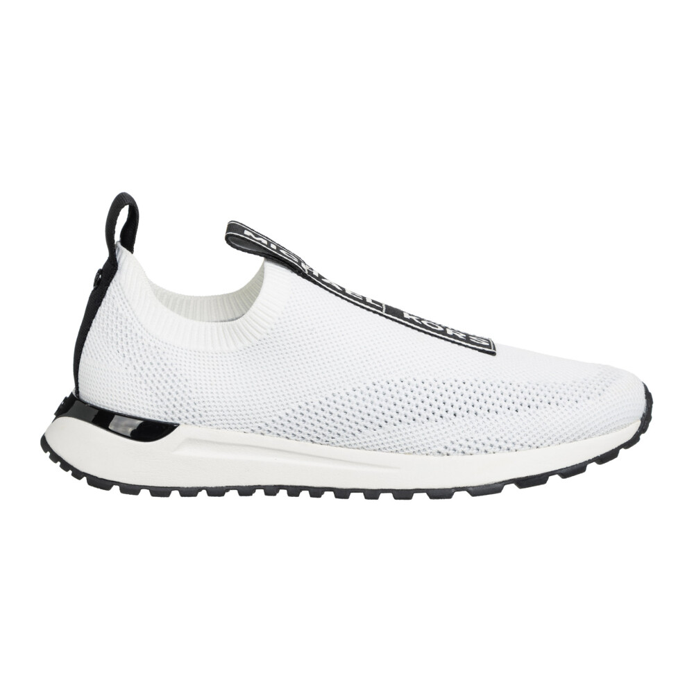 Michael kors white store slip on shoes